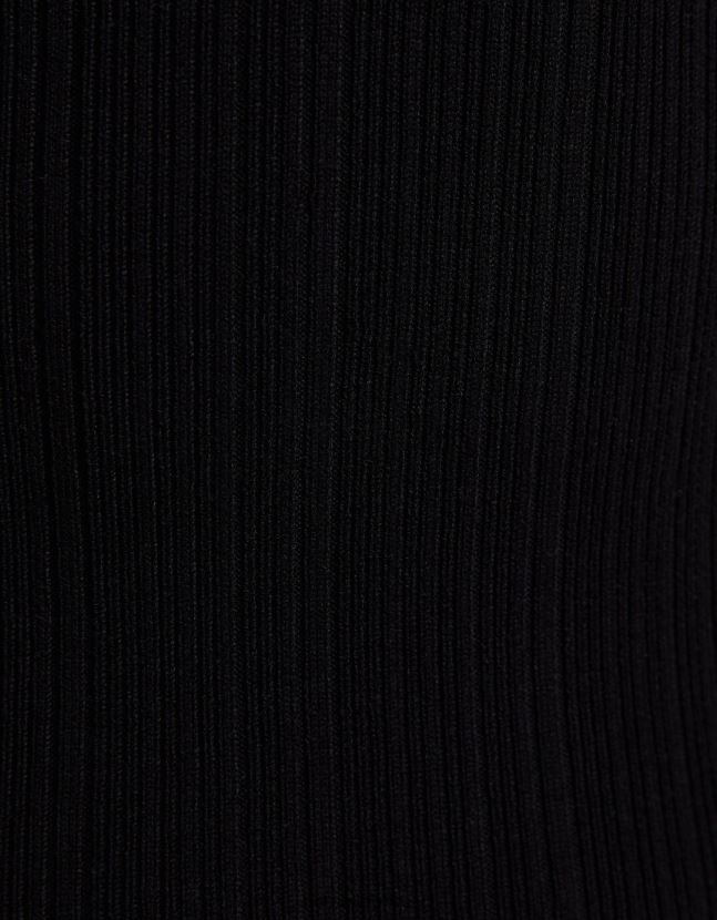 negro Bershka mujer vestido corto con tiras 806J6B4096