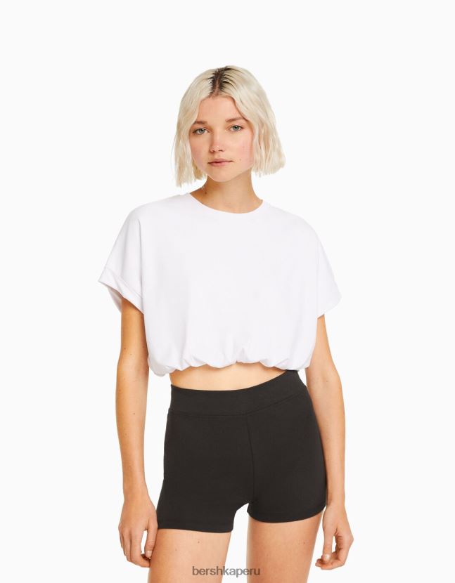 gris oscuro Bershka mujer pantalones cortos culotte 806J6B1468