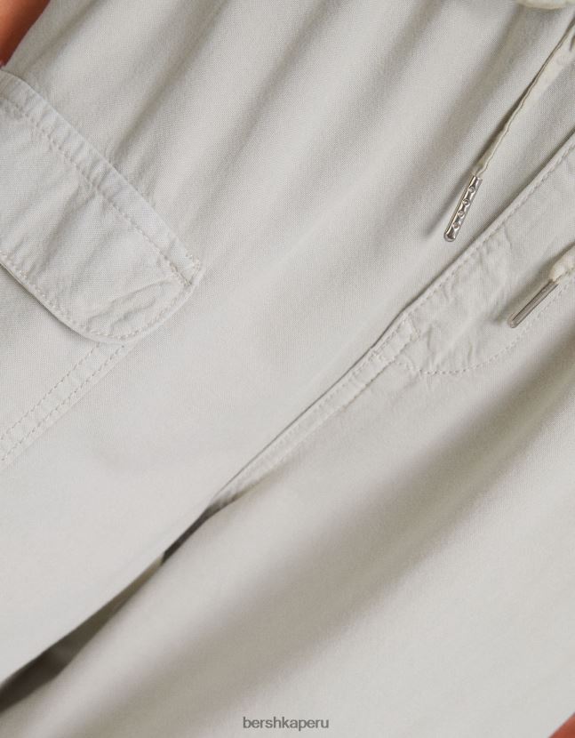 exclusivo Bershka mujer pantalones cargo de pulpo rústico 806J6B1309