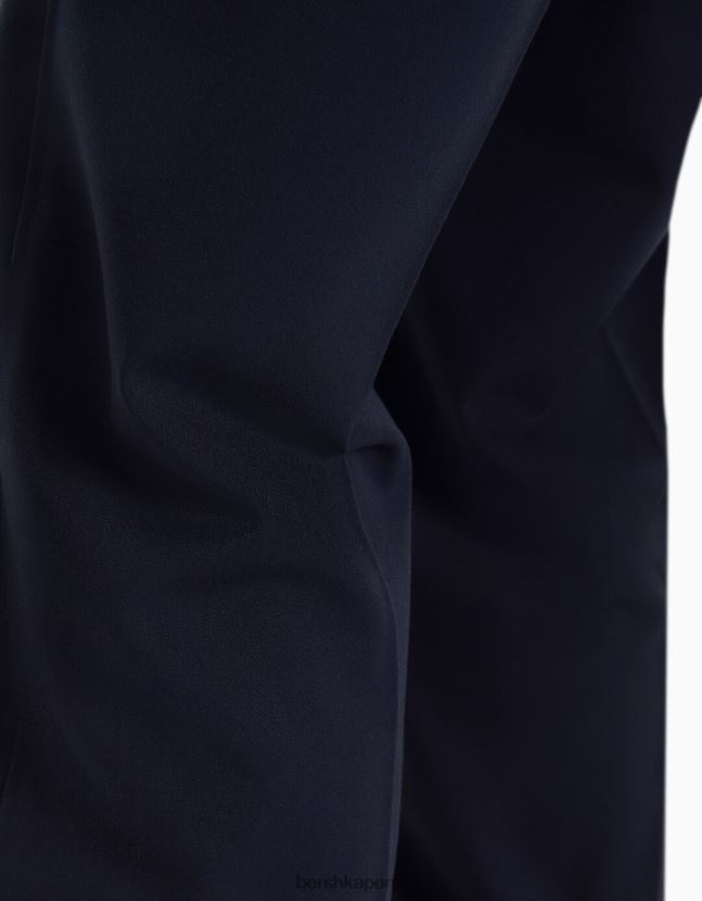 Armada Bershka mujer pantalones de sastre anchos con trabillas 806J6B1441