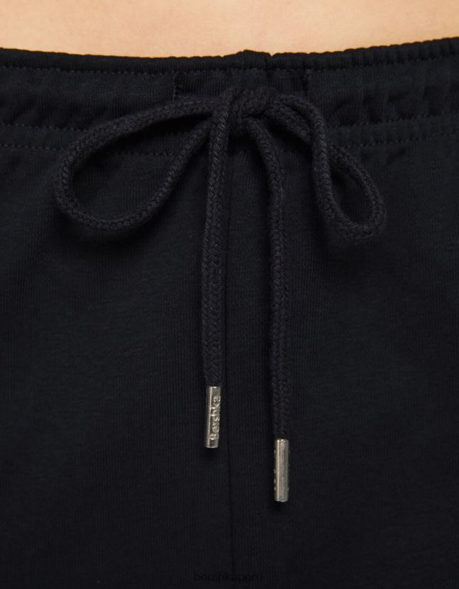 gris oscuro Bershka mujer pantalones deportivos con bolsillos 806J6B1483