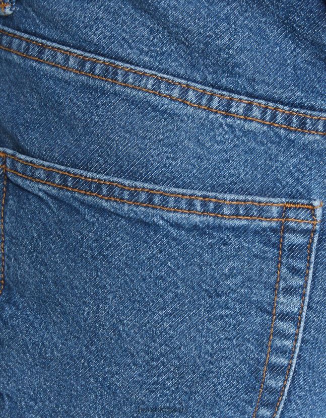 azul Bershka mujer vaqueros mom slim de corte cómodo 806J6B1987