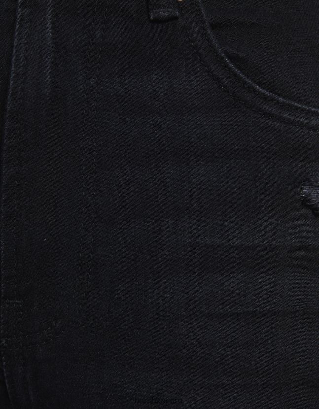 negro Bershka mujer vaqueros mom slim de corte cómodo 806J6B1519