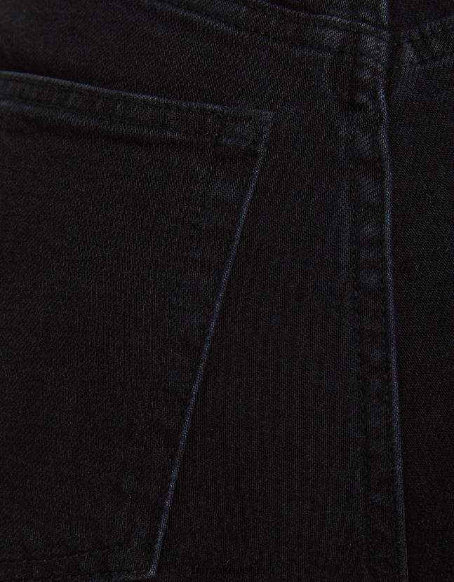 negro Bershka mujer vaqueros mom slim de corte cómodo 806J6B1986