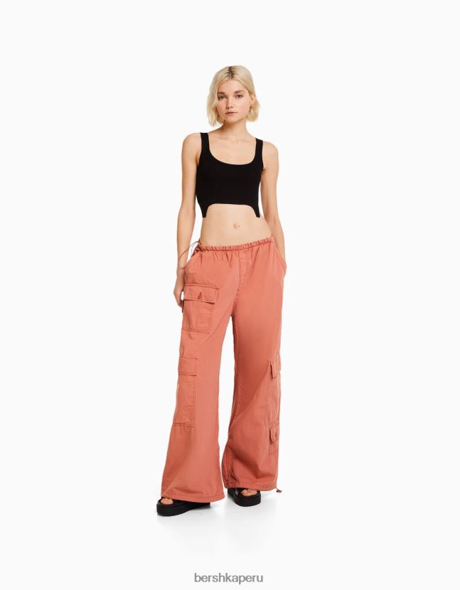 negro Bershka mujer camiseta sin mangas de punto 806J6B873