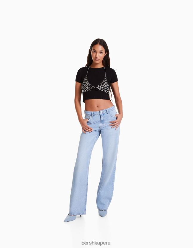 plata Bershka mujer sujetador de aro 806J6B809