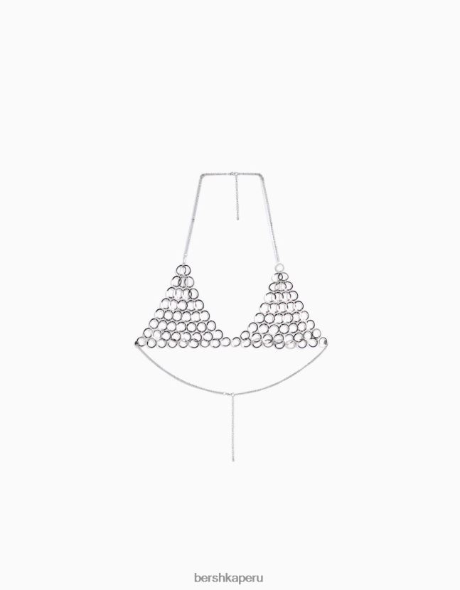 plata Bershka mujer sujetador de aro 806J6B809