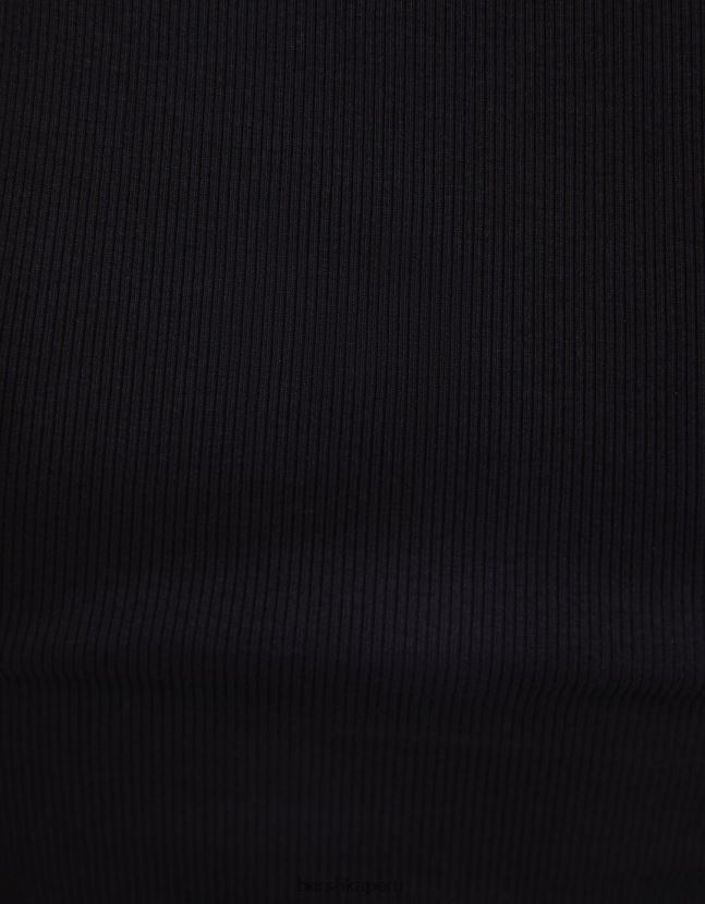 multicolor Bershka mujer Pack de 2 tops de canalé sin mangas 806J6B403