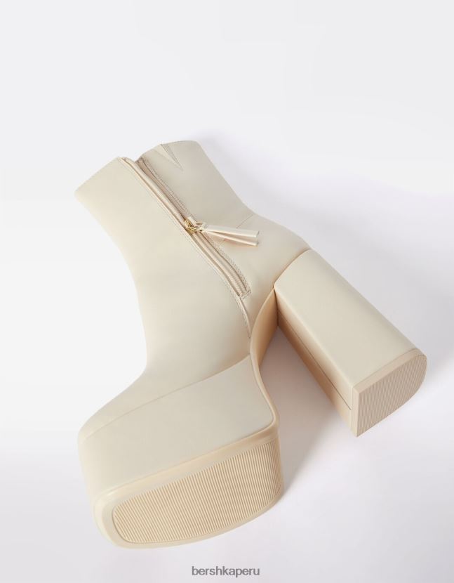 crudo Bershka mujer botines tacón plataforma xl 806J6B2298