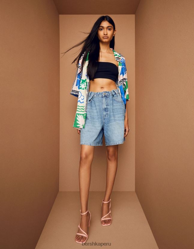 naranja Bershka mujer sandalias de tiras con tiras en el tobillo 806J6B2193