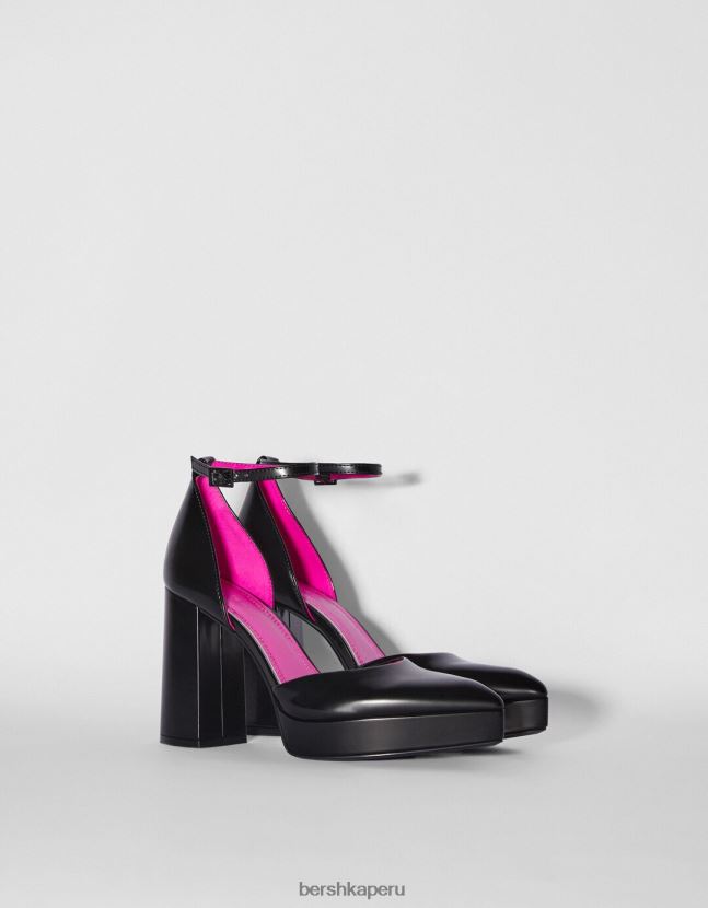 negro Bershka mujer zapatos de plataforma de tacón alto 806J6B2253