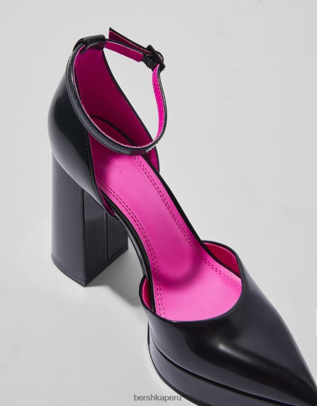 negro Bershka mujer zapatos de plataforma de tacón alto 806J6B2253