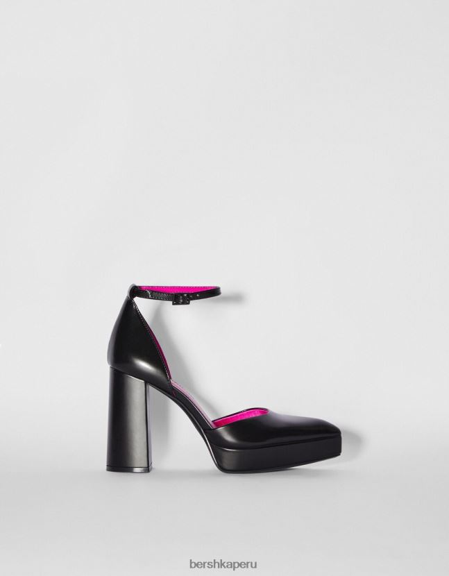 negro Bershka mujer zapatos de plataforma de tacón alto 806J6B2253