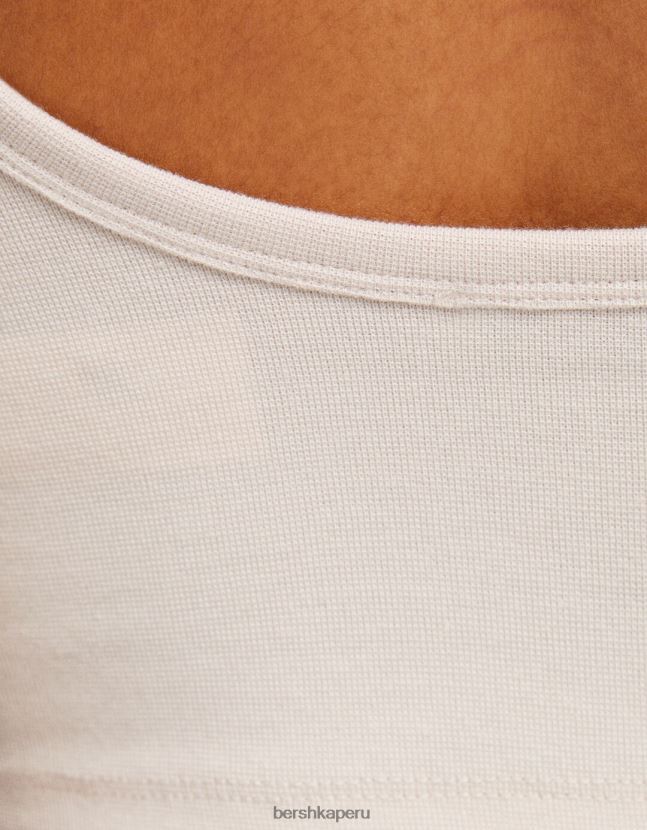 arena Bershka unisexo camiseta sin mangas corta 806J6B3750