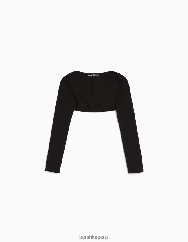 negro Bershka unisexo calentadores de brazos basicos 806J6B3828