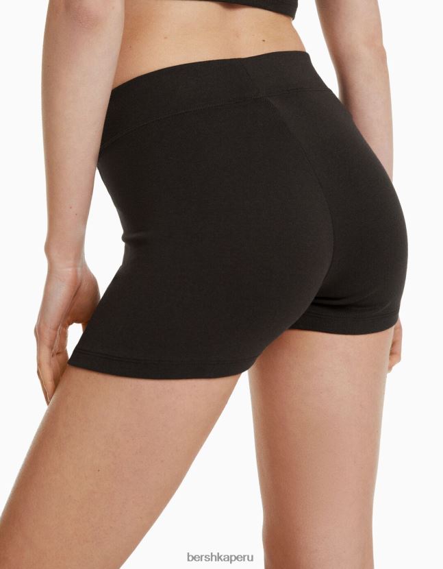 gris oscuro Bershka unisexo pantalones cortos culotte 806J6B3881