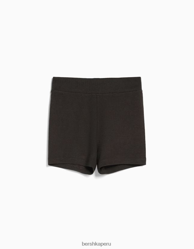 gris oscuro Bershka unisexo pantalones cortos culotte 806J6B3881